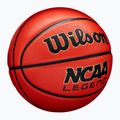 Minge de baschet Wilson NCAA Legend orange/black mărimea 6 2