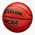 Minge de baschet Wilson NCAA Legend orange/black mărimea 6 3
