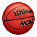Minge de baschet Wilson NCAA Legend orange/black mărimea 5 2