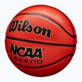 Minge de baschet Wilson NCAA Legend orange/black mărimea 5 4