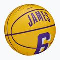 Wilson NBA Player Icon Mini Lebron baschet WZ4007201XB3 mărimea 3 2