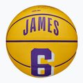 Wilson NBA Player Icon Mini Lebron baschet WZ4007201XB3 mărimea 3 3