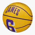 Wilson NBA Player Icon Mini Lebron baschet WZ4007201XB3 mărimea 3 4