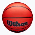 Minge de baschet Wilson NCAA Elevate orange/black mărime 6 4