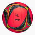 Minge de volei de plajă/pe iarbă Wilson AVP GRX Grass Game Ball red mărime 5 4
