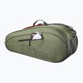 Geantă de tenis Wilson Team 6Pk heather green 3