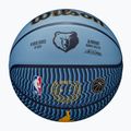 Minge de baschet Wilson NBA Player Icon Outdoor Morant blue mărime 7 5