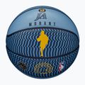 Minge de baschet Wilson NBA Player Icon Outdoor Morant blue mărime 7 6