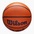 Minge de baschet pentru copii Wilson NBA JR Drv Fam Logo brown mărime 4 4