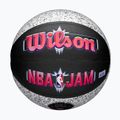 Minge de baschet Wilson NBA Jam Indoor Outdoor black/grey mărime 7