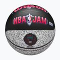 Minge de baschet Wilson NBA Jam Indoor Outdoor black/grey mărime 7 5