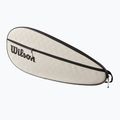 Husă pentru rachetă Wilson Premium Tennis Racquet Cover cream