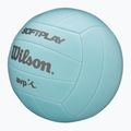 Minge de volei de plajă Wilson AVP Soft Play blue/white mărimea 5 4
