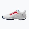 Încălțăminte de padel pentru bărbați Wilson Hurakn Pro white/wilson red/deja vu blue 10