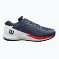 Încălțăminte de tenis pentru bărbați Wilson Rush Pro Ace Clay navy blazer/white/infrared 9