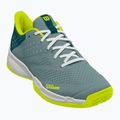 Încălțăminte de tenis pentru bărbați Wilson Kaos Stroke 2.0 stormy sea/deep teal/safety yellow 8