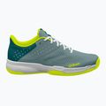 Încălțăminte de tenis pentru bărbați Wilson Kaos Stroke 2.0 stormy sea/deep teal/safety yellow 9