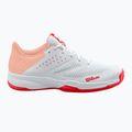 Încălțăminte de tenis pentru femei Wilson Kaos Stroke 2.0 white/peach perfait/infrared 9