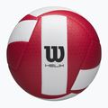 Minge de volei Wilson Helix Game Ball red/white mărime 5