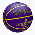Minge de baschet Wilson NBA Player Icon Outdoor Lebron blue mărime 7 2