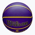 Minge de baschet Wilson NBA Player Icon Outdoor Lebron blue mărime 7 4
