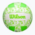Minge de volei Wilson Stamp green/white mărimea 5