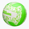 Minge de volei Wilson Stamp green/white mărimea 5 3