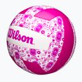 Minge de volei Wilson Stamp purple/white mărimea 5 3