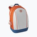 Rucsac de tenis dziecięcy Wilson Team Roland Garros 2024 Jr cream/clay/navy