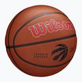 Minge de baschet Wilson NBA Team Alliance Toronto Raptors brown mărimea 7 2