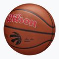 Minge de baschet Wilson NBA Team Alliance Toronto Raptors brown mărimea 7 3