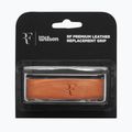 Învelișuri pentru rachete de tenis Wilson Roger Federer Leather brown 2