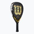 Rachetă de padel Wilson Defy Pro V1 black/ gold 2