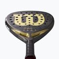 Rachetă de padel Wilson Defy Pro V1 black/ gold 4