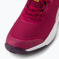 Pantofi de tenis pentru femei Wilson Intrigue Pro Clay W RG beaujolais/ alb/ prună perfect 5