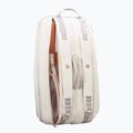 Geantă de tenis Wilson Roland Garros Super Tour 9PK cream/ clay 3