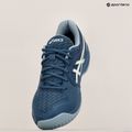 Încălțăminte de squash pentru bărbați ASICS Gel-Court Hunter 3 vintage indigo/white 15