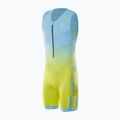 Combinezon de triatlon pentru bărbați Synergy Elite Sleeveless Trisuit mint/yellow