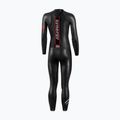 Costum de neopren de triatlon pentru femei Synergy Adrenaline Full Sleeve 5 mm black/red 2