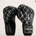 Mănuși de box Top King Boxing Chain black/silver 6