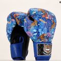 Mănuși de box Top King Boxing Wild Tiger black/blue 6
