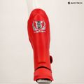 Apărători de tibie Top King Pro Semi Leather red 8
