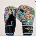 Mănuși de box Top King Boxing Culture black/blue 8