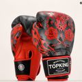 Mănuși de box Top King Boxing Dragon red/black 7