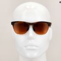 Ochelari de soare Oakley Frogskins Lite matte brown tortoise/prizm brown gradient 9