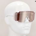 Ochelari de soare POC Devour hydrogen white/clarity trail /partly sunny silver 11