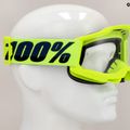 Ochelari de bicicletă  100% Accuri 2 fluo/yellow/clear 7