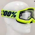 Ochelari de bicicletă  100% Accuri 2 Enduro MTB fluo/yellow/clear 7