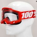 Ochelari de bicicletă  100% Accuri 2 neon/red/clear 7