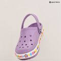 Papuci pentru copii Crocs Bayaband Charm Band Clogs orchid 16